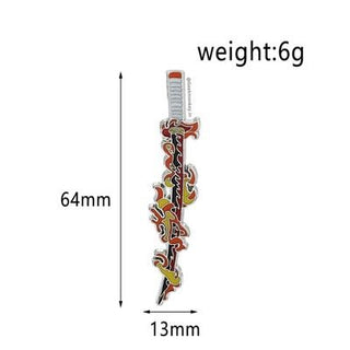 Kool Katana - Metal Brooch - Geekmonkey