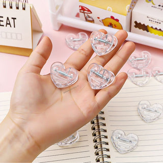 Te Amo - Heart Shaped Clip (set of 5)