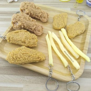 Piece of Chicken Keychain