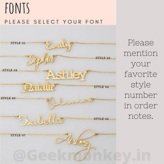 Customized Name Necklace
