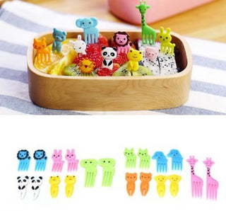 Animal Fruit Forks