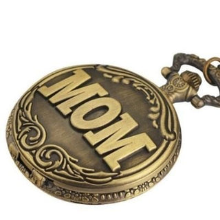 pocket watch keychain for mom