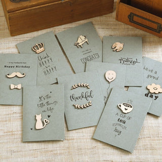 HeartFelt Emotions - MDF Cutout Greeting Card