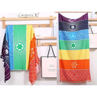 7 Chakra Tapestry - Wall Hanging - Yoga Mat