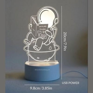 Acrylic Astronaut Lamp