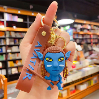 Avatar 3D Silicone Keychain