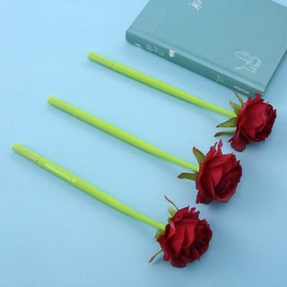 Rose Flower Pens (Set of 2)