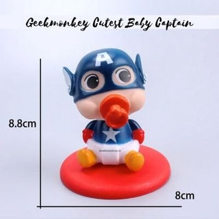 Cute Baby Captain BobbleHead