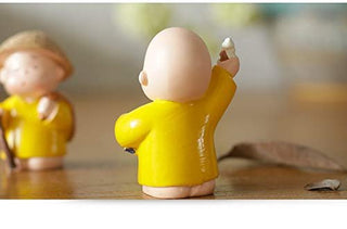 Car Decor - Resin Monk statues
