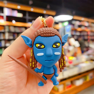 Avatar 3D Silicone Keychain