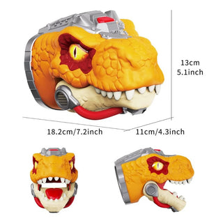 3 in 1 Realistic Dinosaur Hand Puppet with Light and Sound | Role Play Dinosaur Puppet