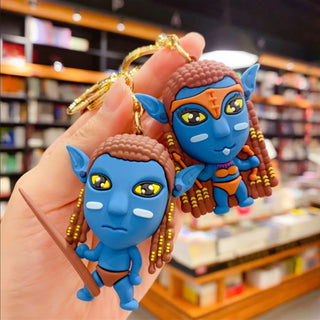 Avatar 3D Silicone Keychain