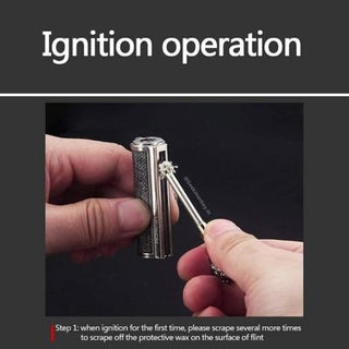 Matchstick Lighter Keychain - Butane Refillable Lighter