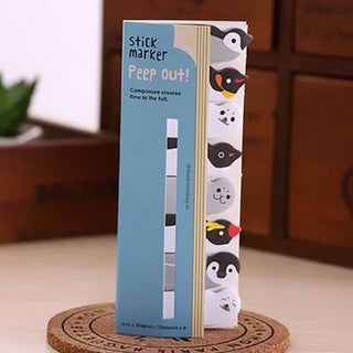 Peep Out Stick Note | Cute Animal Sticky Notes For School / Office | Kawaii Gifts