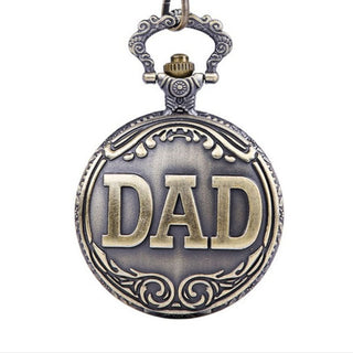 Greatest Dad - Vintage Pocket Watch Keychain