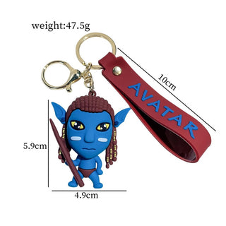 Avatar 3D Silicone Keychain