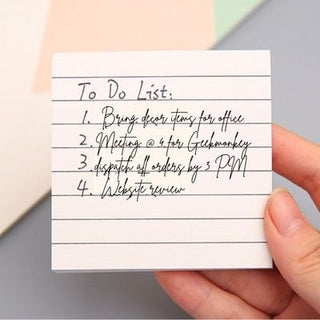 Ruled Sticky Notes (Set of 2)