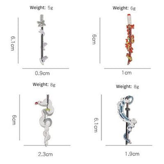 Kool Katana Metal Brooch
