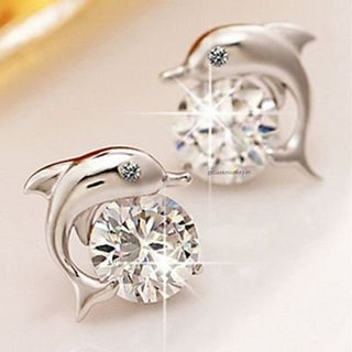 Dolphin Ear Studs