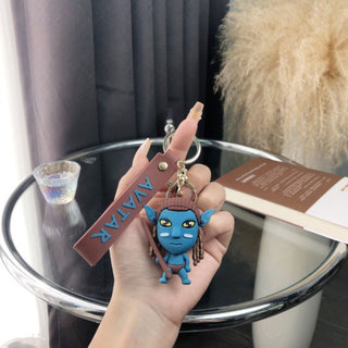 Avatar 3D Silicone Keychain