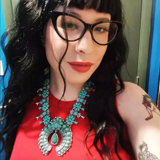 Chunky Turquoise Stone Necklace