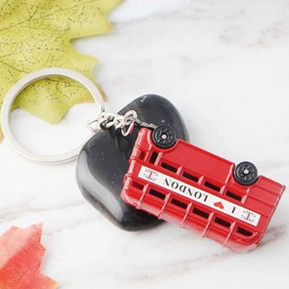London Red Bus Keychain | Cool Souvenir Gift 3D Die Cast London Bus