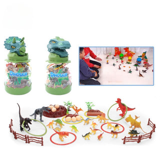 Large Dinosaur Jar with Dino Figurines | Best Role Play Figurines for Dino Lovers