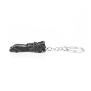 Flying Car Metal Keychain