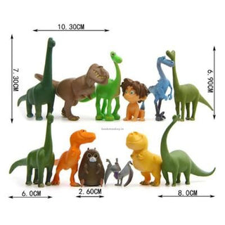 Dinosaur Figurines - Cake Toppers (set of 12)