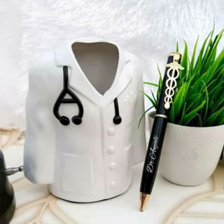 Dashing Doctor Coat Style Pen Stand