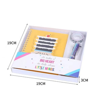 Cake Slice Diary and Pet Gift Set