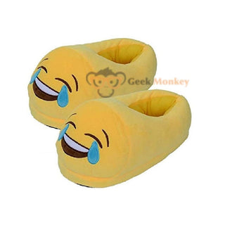 Emoticon Plush Shoes