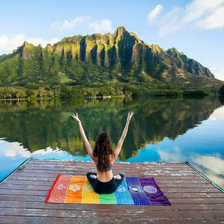 7 Chakra Tapestry - Wall Hanging - Yoga Mat