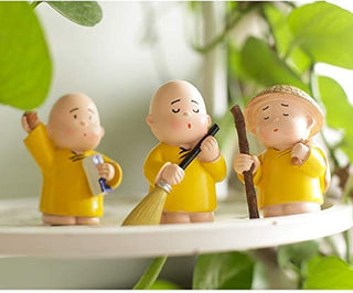 Car Decor - Resin Monk statues