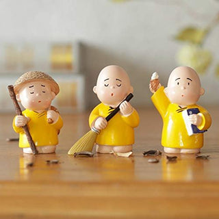 Car Decor - Resin Monk statues