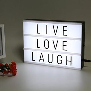 Light Up Message Box