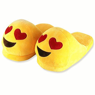 Emoticon Plush Slipper - Fits Most