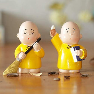 Car Decor - Resin Monk statues