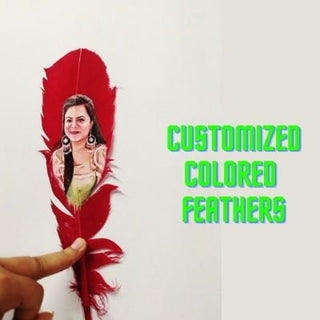 Personalized Feather Painting | Photo to Painting