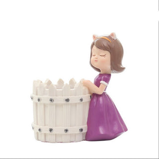 Pretty Girl Succulent Pot | Flower Pot for Desk - Geekmonkey