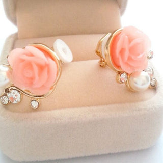 Rose Stud Earrings