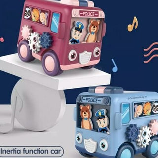 Cute School Bus - Friction Toy