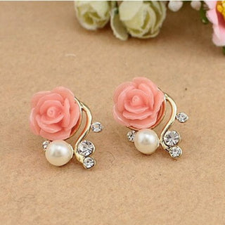 Rose Stud Earrings