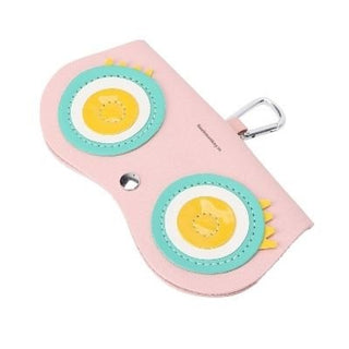 Pretty Eyelashes Sunglass Case - Faux Leather