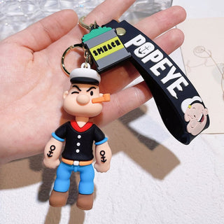 3D Popeye Keychain