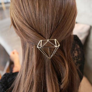 diamond shaped hair clip