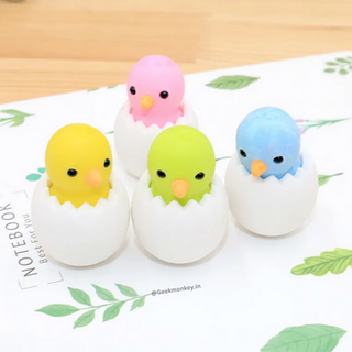 Cute Duckling Erasers