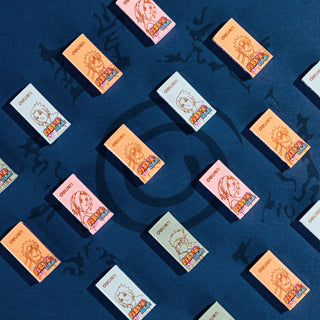 Naruto Team7 Erasers | Set of 4 Less Dust Erasers for Artists