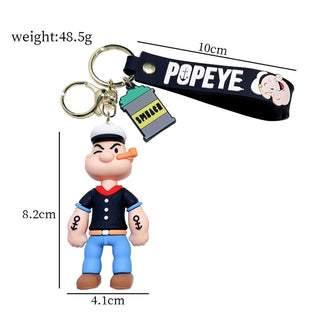 3D Popeye Keychain