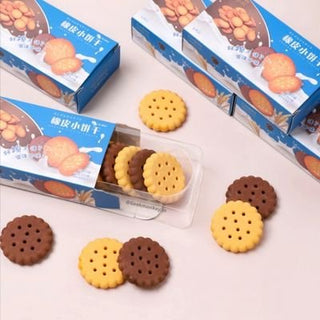 Cookie Shaped Erasers Box